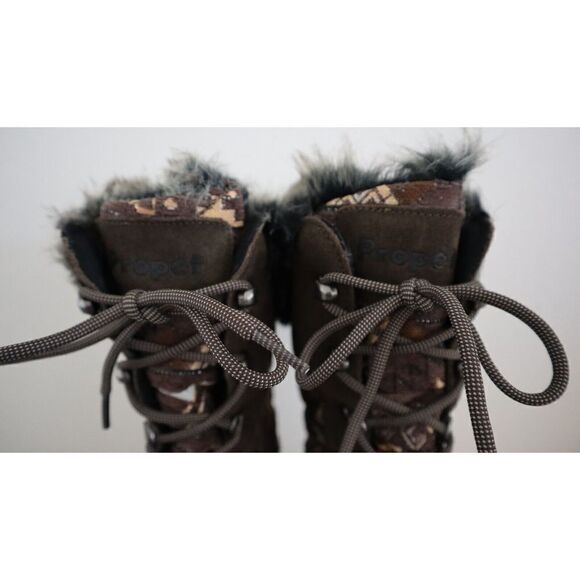 Propèt WBX032S Women's Sz 6.5 Brown Quilt Peri Boots - Picture 8 of 10